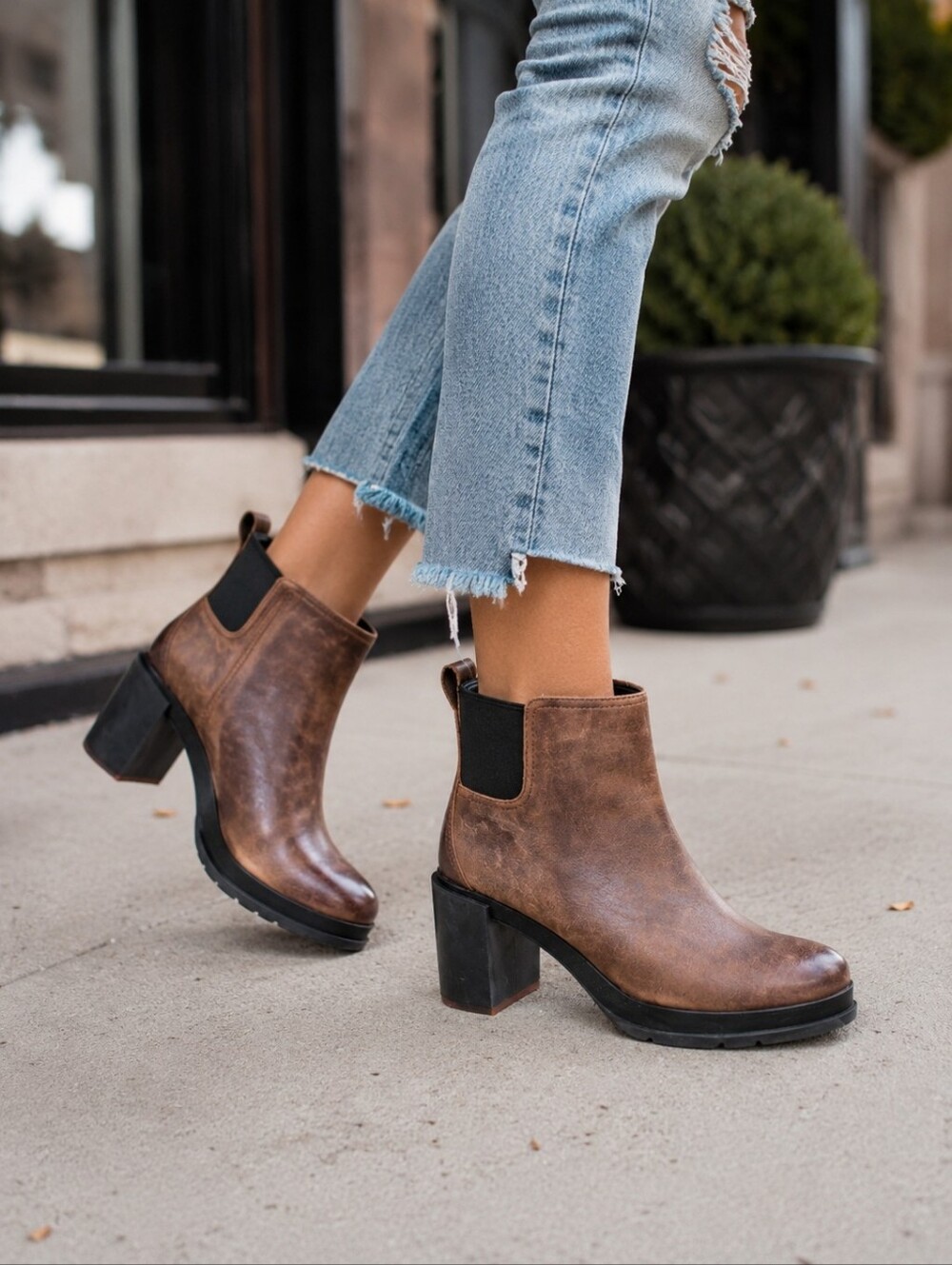 Sorel Blake Block Heel Bootie